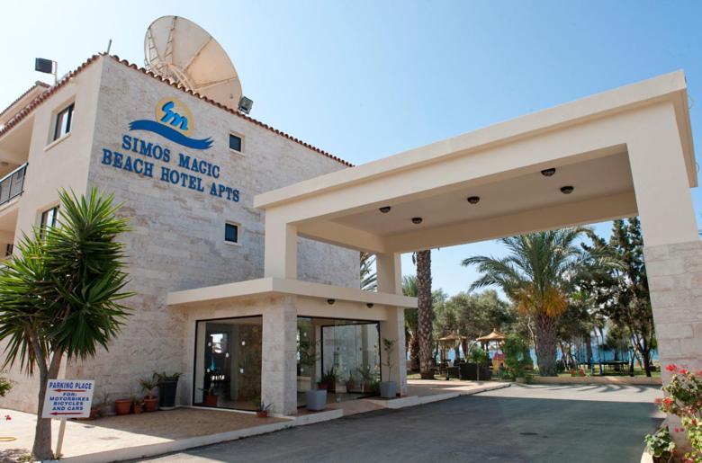 איה נאפה Simos Magic Beach Hotel Apts מראה חיצוני תמונה